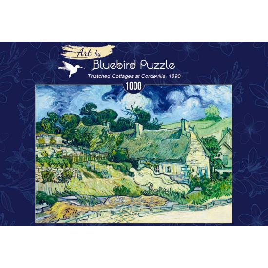 Puzzle Bluebird Chozas en Cordeville de 1000 Piezas