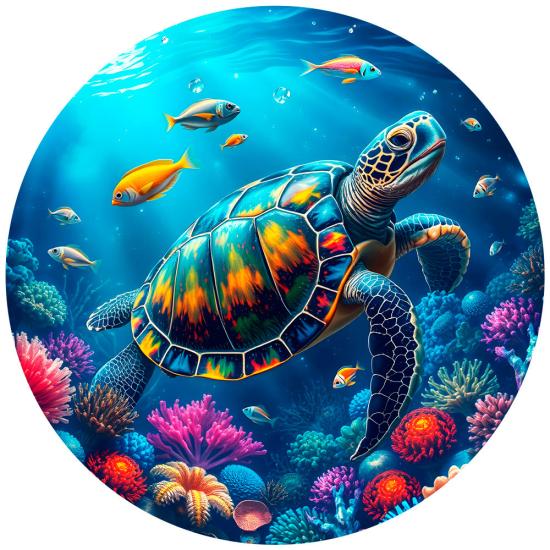 Puzzle Bluebird Circular Bajo El Océano de 501 Pzs