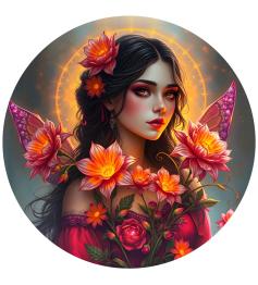 Puzzle Bluebird Circular Belleza Misteriosa de 501 Piezas