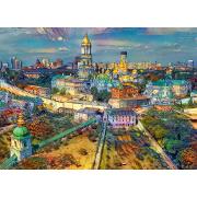 Puzzle Bluebird Ciudad de Kiev, Ucrania de 1000 Piezas
