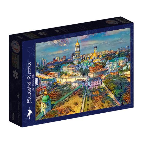 Puzzle Bluebird Ciudad de Kiev, Ucrania de 1000 Piezas Puzzle Bluebird Ciudad de Kiev, Ucrania de 1000 Piezas