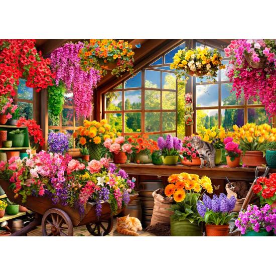 Puzzle Bluebird Cobertizo para Macetas de 500 Piezas Puzzle Bluebird Cobertizo para Macetas de 500 Piezas