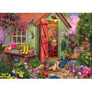 Puzzle Bluebird Cobertizo Para Macetas de 500 Piezas