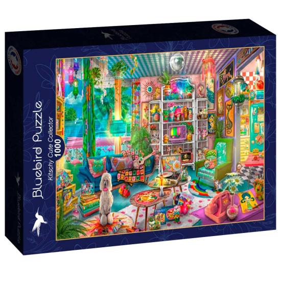 Puzzle Bluebird Coleccionista Kitschy Cute de 1000 Piezas