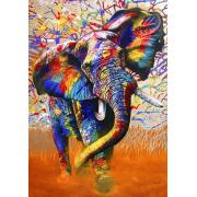 Puzzle Bluebird Colores Africanos de 1000 Piezas