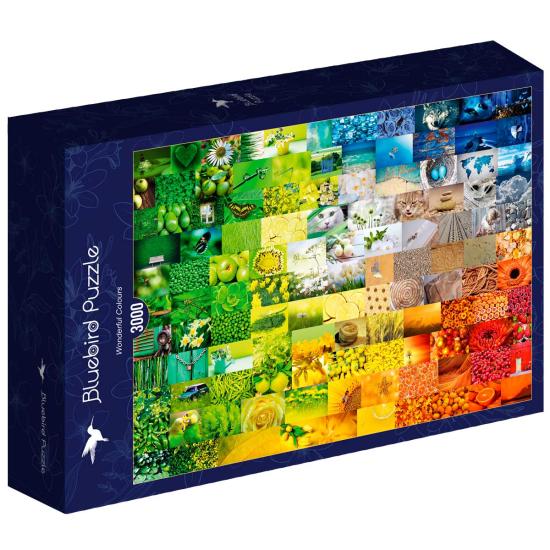 Puzzle Bluebird Colores Maravillosos de 3000 Piezas Puzzle Bluebird Colores Maravillosos de 3000 Piezas