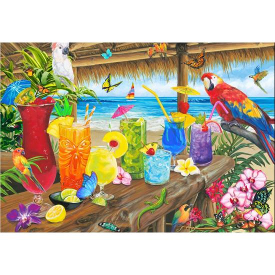Puzzle Bluebird Colores Tropicales de 1000 Piezas
