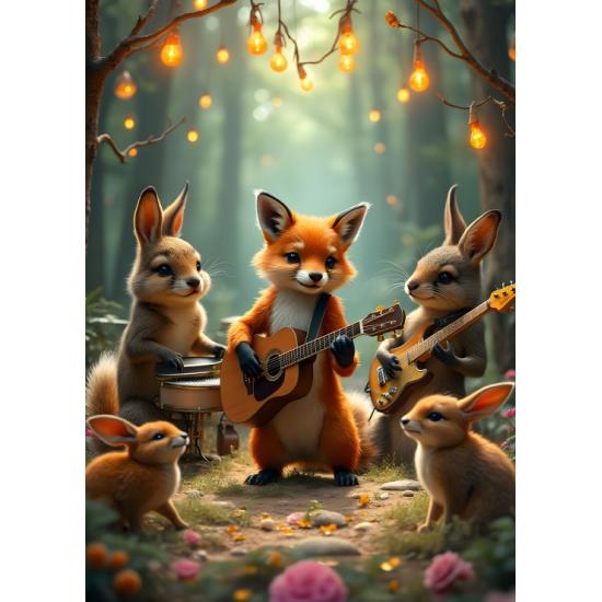 Puzzle Bluebird Concierto En El Bosque XXL de 300 Piezas