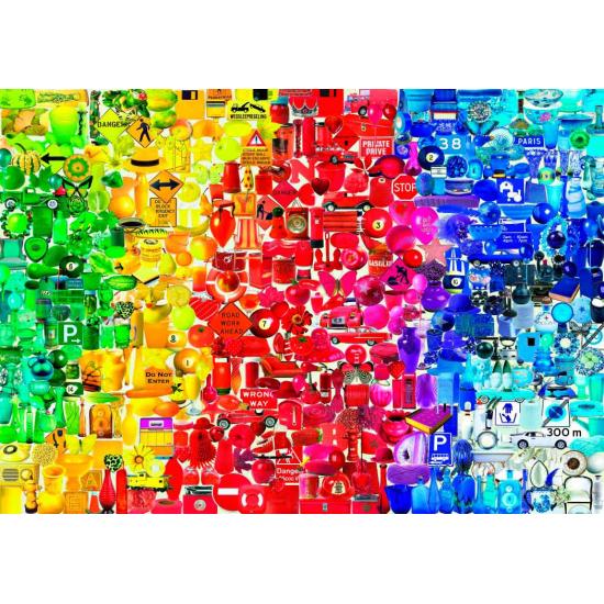 Puzzle Bluebird Cosas de Colores de 1000 Piezas