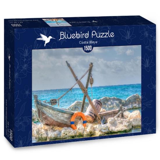 Puzzle Bluebird Costa Maya de 1500 Piezas