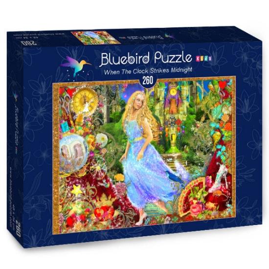 Puzzle Bluebird Cuando el Reloj Marca las Doce de 260 Piezas