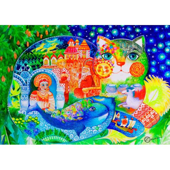Puzzle Bluebird Cuento Ruso de 1500 Piezas Puzzle Bluebird Cuento Ruso de 1500 Piezas