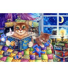 Puzzle Bluebird Cuentos De Gatitos Para Dormir XXL de 300 Piezas