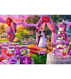 Puzzle Bluebird El Día de La Boda de 1000 Piezas