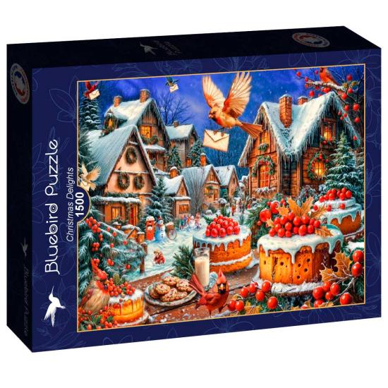 Puzzle Bluebird Delicias Navideñas de 1500 Piezas