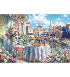 Puzzle Bluebird Desayuno En El Balcón En París de 1000 Piezas