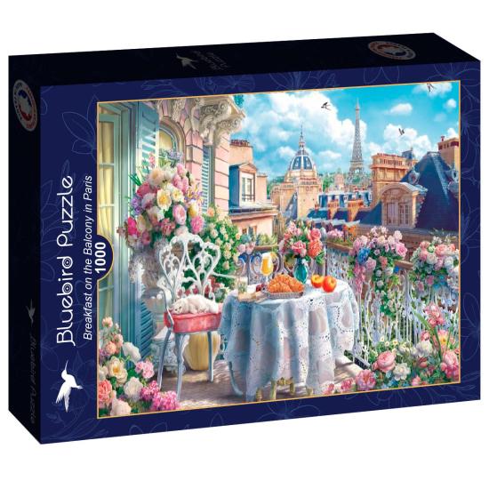 Puzzle Bluebird Desayuno En El Balcón En París de 1000 Piezas