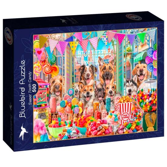 Puzzle Bluebird Dulces para los Golosos de 500 Piezas