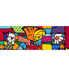 Puzzle Bluebird El Abrazo Panorama de 1000 Piezas
