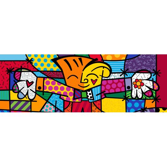 Puzzle Bluebird El Abrazo Panorama de 1000 Piezas