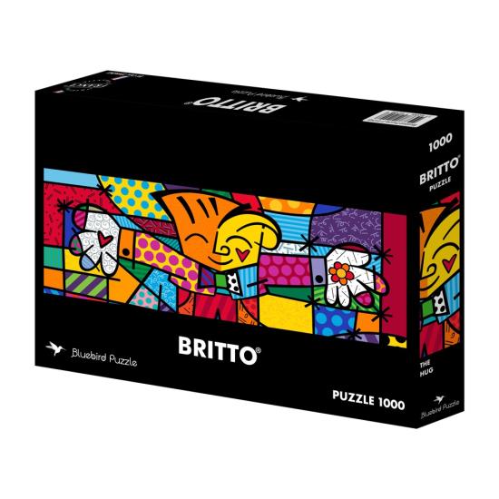 Puzzle Bluebird El Abrazo Panorama de 1000 Piezas