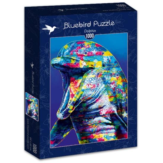 Puzzle Bluebird El Delfín Colorido de 1000 Piezas