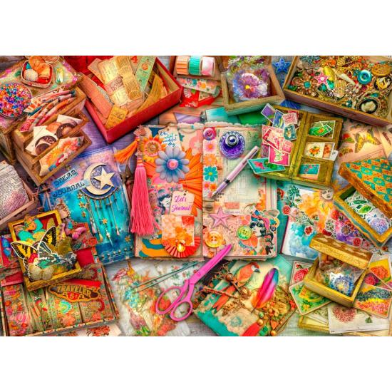 Puzzle Bluebird El Escritorio del Periodista Basura 500 Piezas