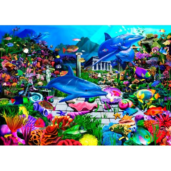 Puzzle Bluebird El Mundo Submarino Perdido de 1000 Piezas Puzzle Bluebird El Mundo Submarino Perdido de 1000 Piezas