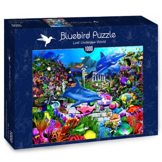Puzzle Bluebird El Mundo Submarino Perdido de 1000 Piezas Puzzle Bluebird El Mundo Submarino Perdido de 1000 Piezas