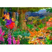 Puzzle Bluebird El Picnic de la Bruja de 1500 Piezas