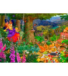Puzzle Bluebird El Picnic de la Bruja de 1500 Piezas