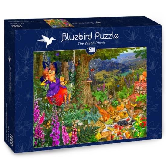 Puzzle Bluebird El Picnic de la Bruja de 1500 Piezas