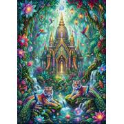 Puzzle Bluebird El Santuario De Tigres de 500 Piezas
