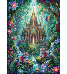 Puzzle Bluebird El Santuario De Tigres de 500 Piezas