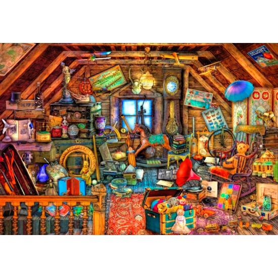 Puzzle Bluebird El Ático de los Objetos Ocultos de 1000 Piezas Puzzle Bluebird El Ático de los Objetos Ocultos de 1000 Piezas