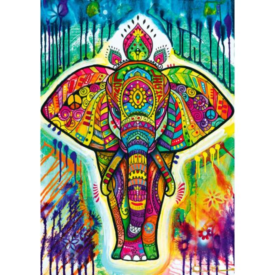 Puzzle Bluebird Elefante Colorido de 1000 Piezas Puzzle Bluebird Elefante Colorido de 1000 Piezas