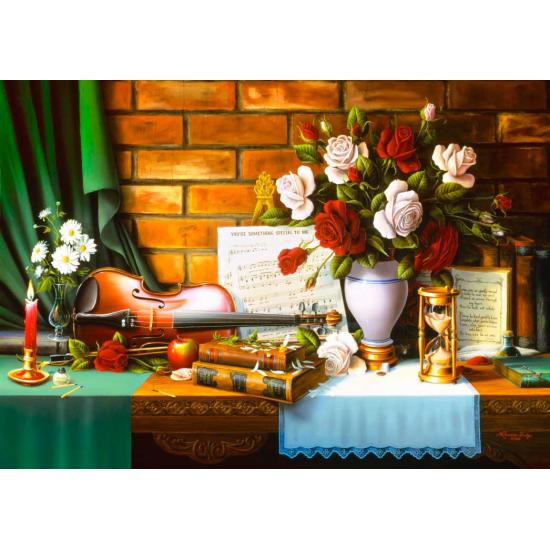 Puzzle Bluebird Ella Me Quiere de 2000 Piezas