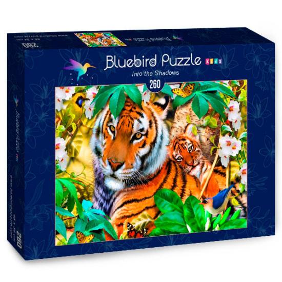 Puzzle Bluebird Entre Las Sombras de 260 Piezas