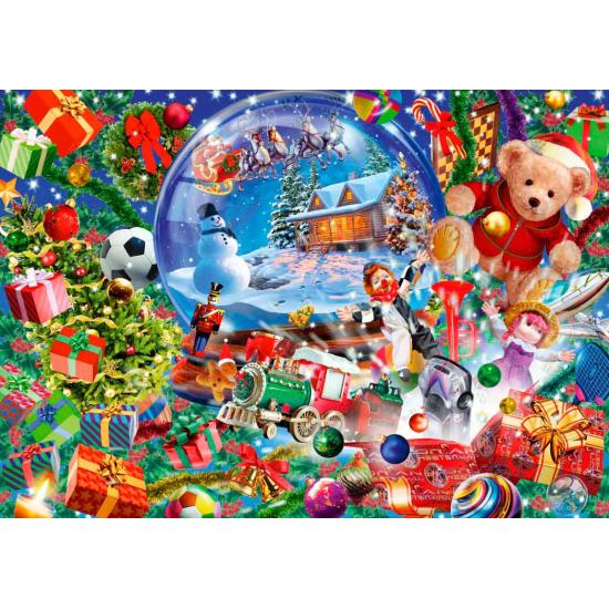Puzzle Bluebird Esfera de Navidad de 1000 Piezas