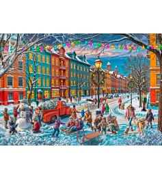 Puzzle Bluebird Esperando La Navidad de 1000 Piezas