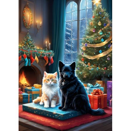 Puzzle Bluebird Esperando la Navidad XXL de 300 Piezas Puzzle Bluebird Esperando la Navidad XXL de 300 Piezas