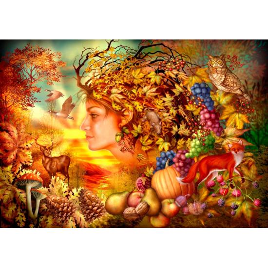 Puzzle Bluebird Espíritu de Otoño de 1000 Piezas Puzzle Bluebird Espíritu de Otoño de 1000 Piezas