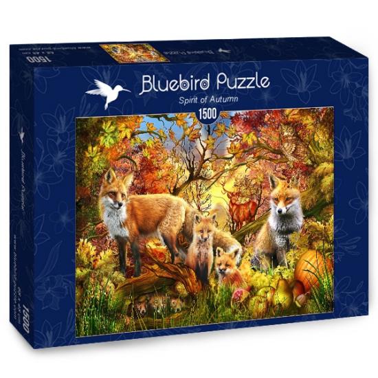 Puzzle Bluebird Espíritu de Otoño de 1500 Piezas