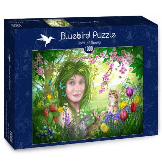 Puzzle Bluebird Espíritu de Primavera de 1000 Piezas