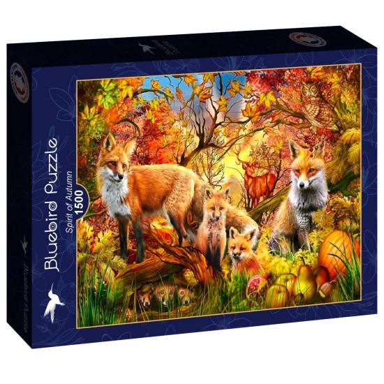 Puzzle Bluebird Espíritu de Otoño de 1500 Piezas Puzzle Bluebird Espíritu de Otoño de 1500 Piezas