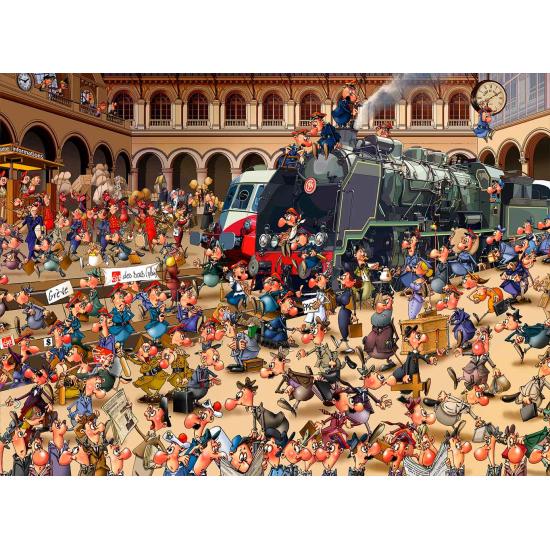 Puzzle Bluebird Estación de Trenes Francesa de 3000 Piezas Puzzle Bluebird Estación de Trenes Francesa de 3000 Piezas