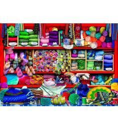 Puzzle Bluebird Estante de Lanas de 1000 Piezas