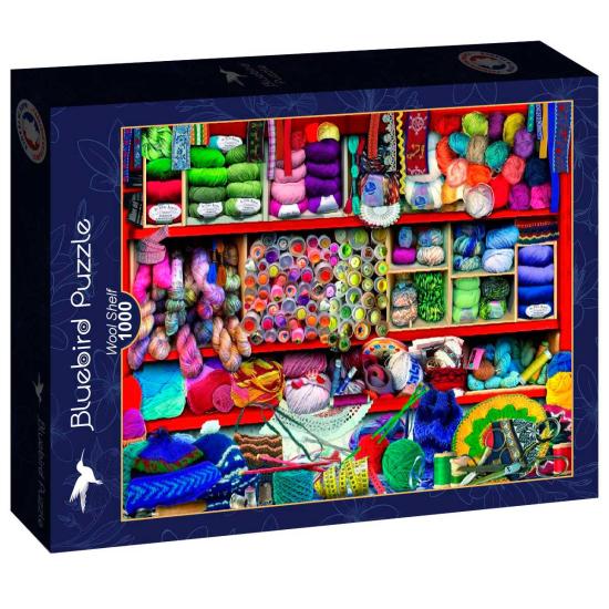 Puzzle Bluebird Estante de Lanas de 1000 Piezas Puzzle Bluebird Estante de Lanas de 1000 Piezas