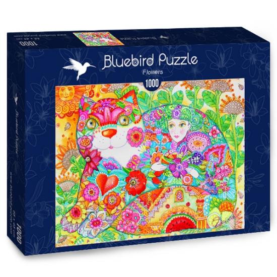 Puzzle Bluebird Flores de 1000 Piezas Puzzle Bluebird Flores de 1000 Piezas