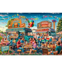 Puzzle Bluebird Food Trailer de 1000 Piezas